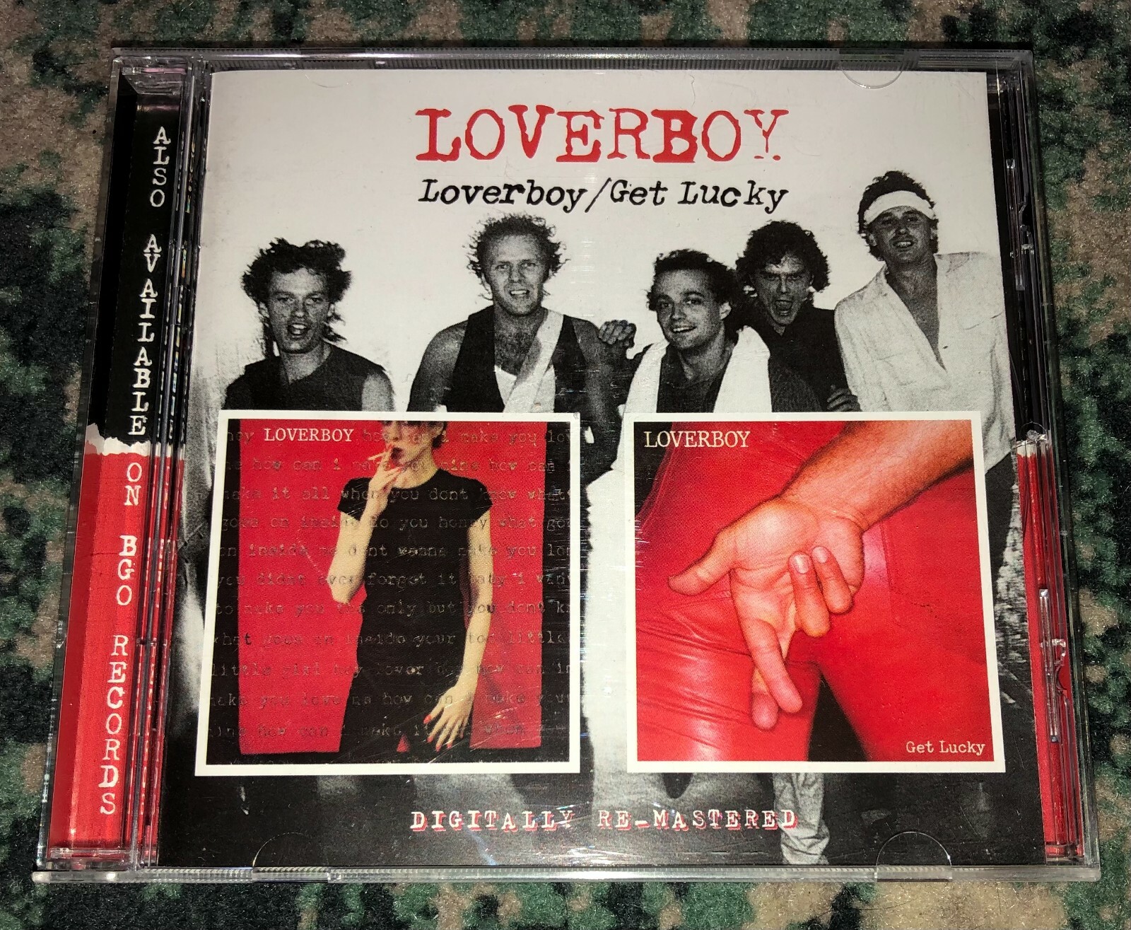Loverboy Self-Titled Get Lucky CD 2006 UK Import 2 Albums 1 Disc Turn me Loose