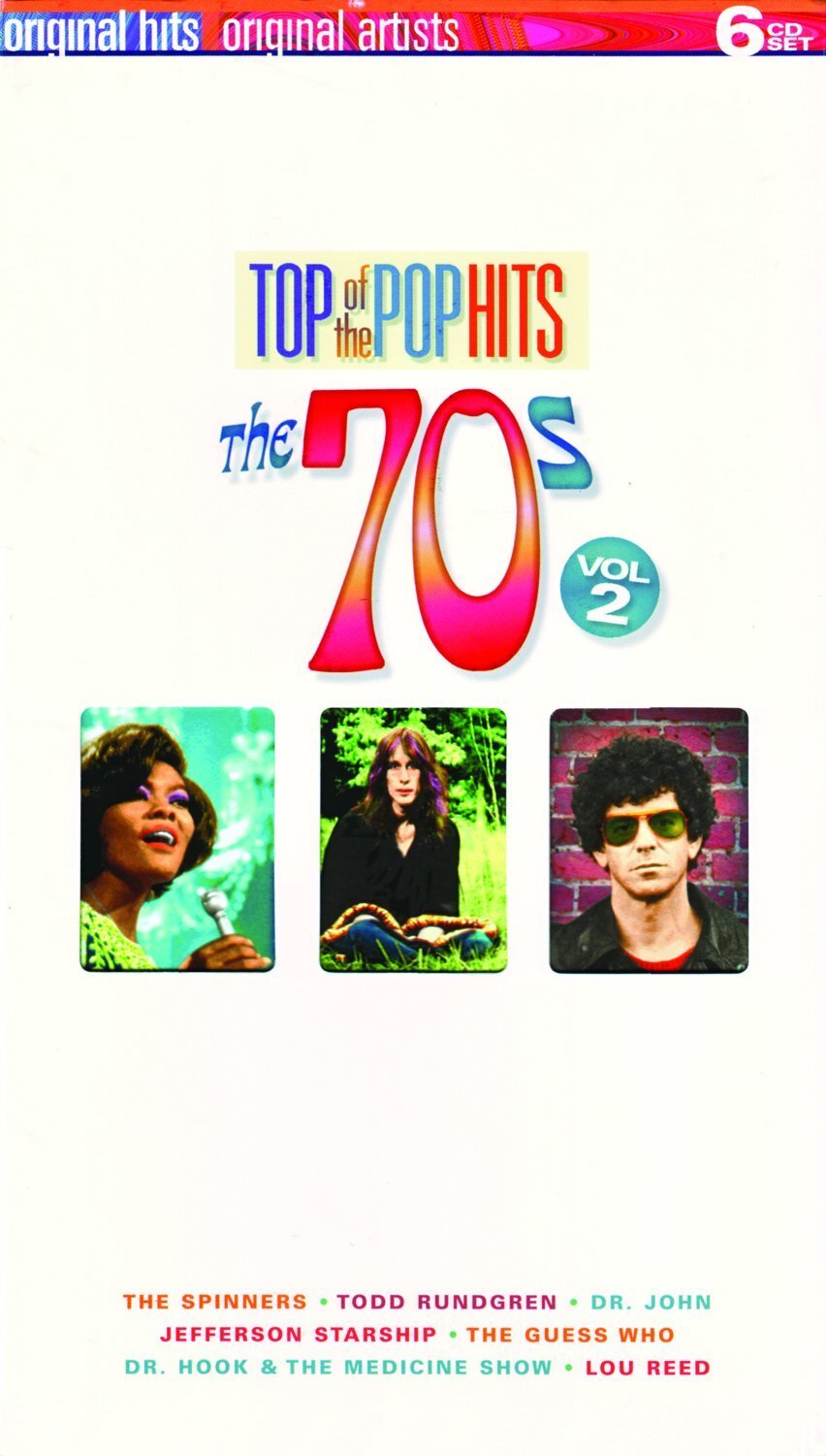 Top of The Pop Hits - The 70s, Volume 2 (6-CD Box Set / Cardboard Packaging)