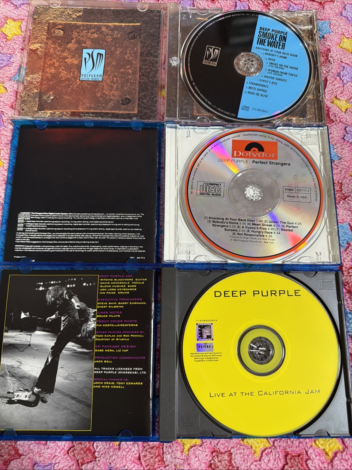 Deep Purple Music Cd Lot