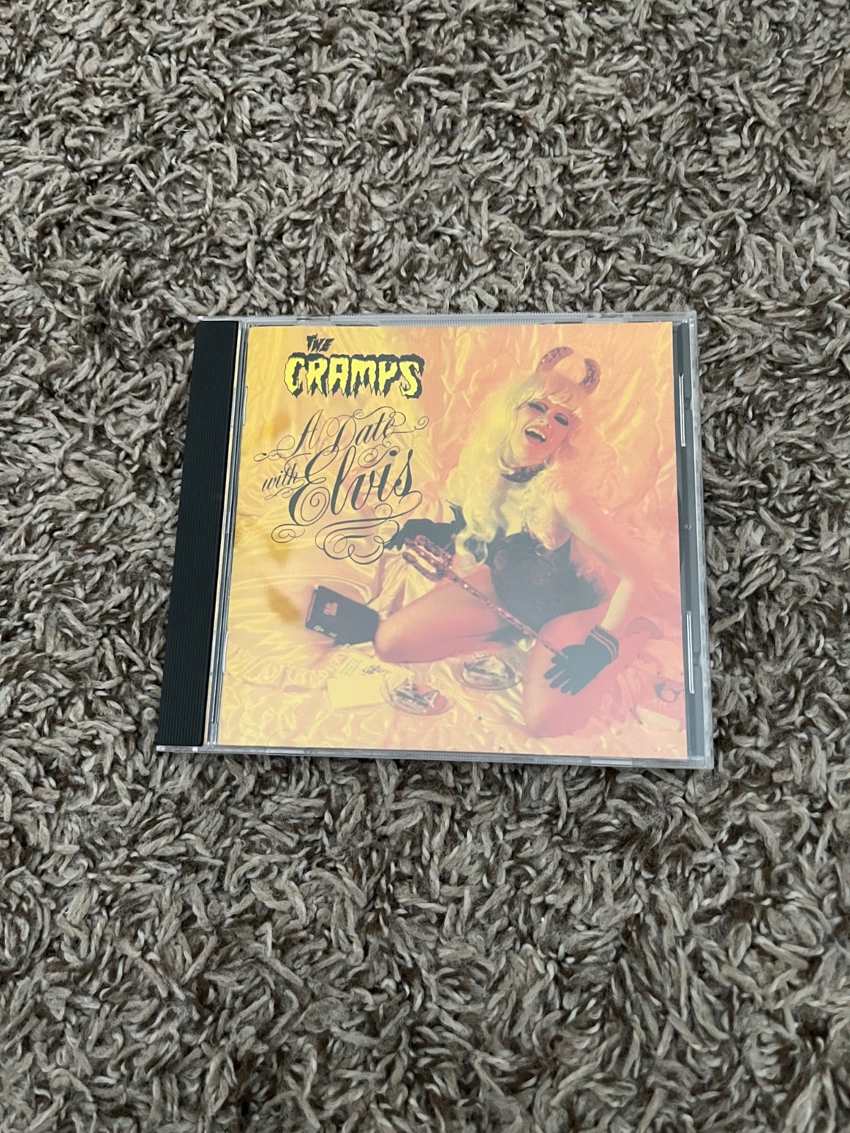THE CRAMPS A DATE WITH ELVIS CD RARE ROCKABILLY LUX INTERIOR POISON IVY PSYCH