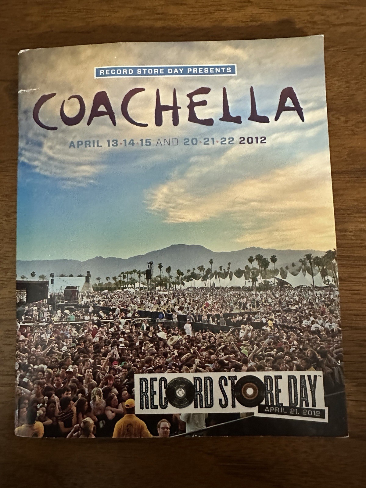 COACHELLA Record Store Day April 2012 CD Sampler + 32 Page Book