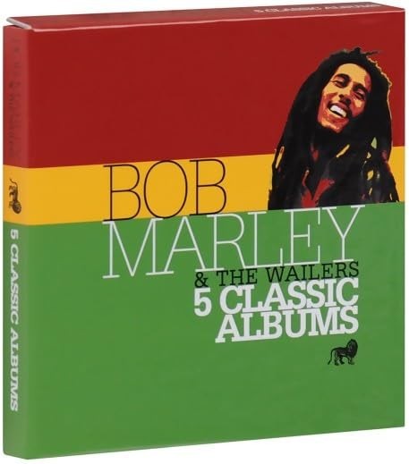 Bob Marley & The Wailers – 5 Classic Albums 5 CD Box Set - NEW