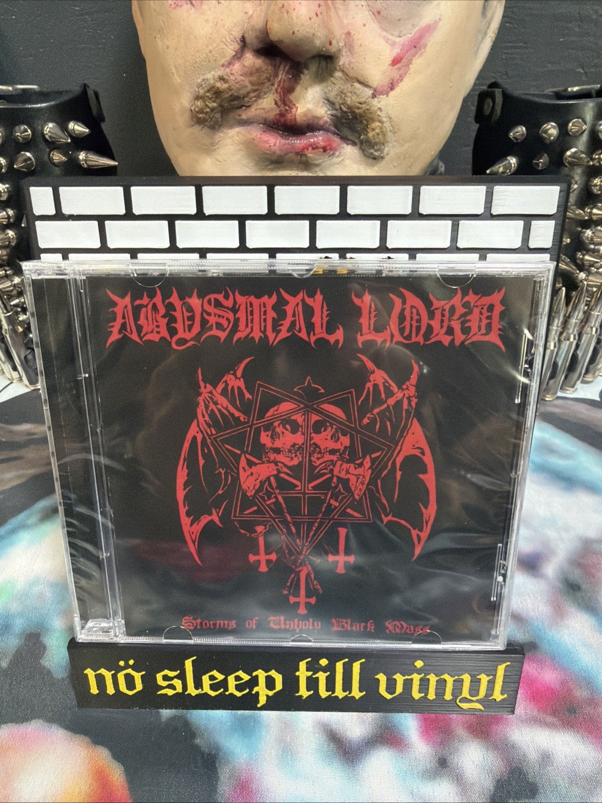 Abysmal Lord - Storms Of Unholy Black Mass CD 2024 Hells Headbangers – HELLS 303