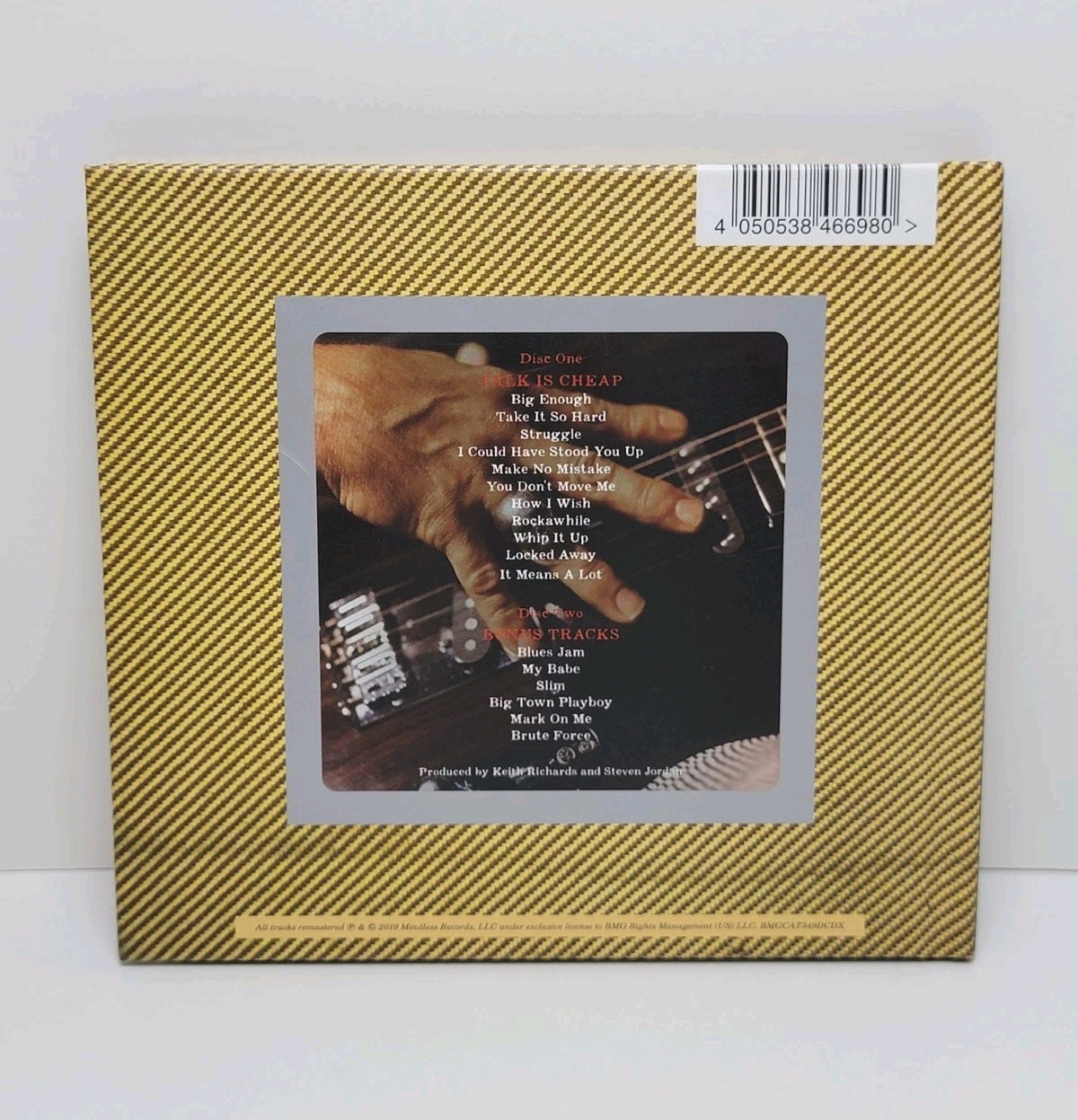 Talk Is Cheap by Keith Richards Remastered 2-Disc Set (CD, 2019)