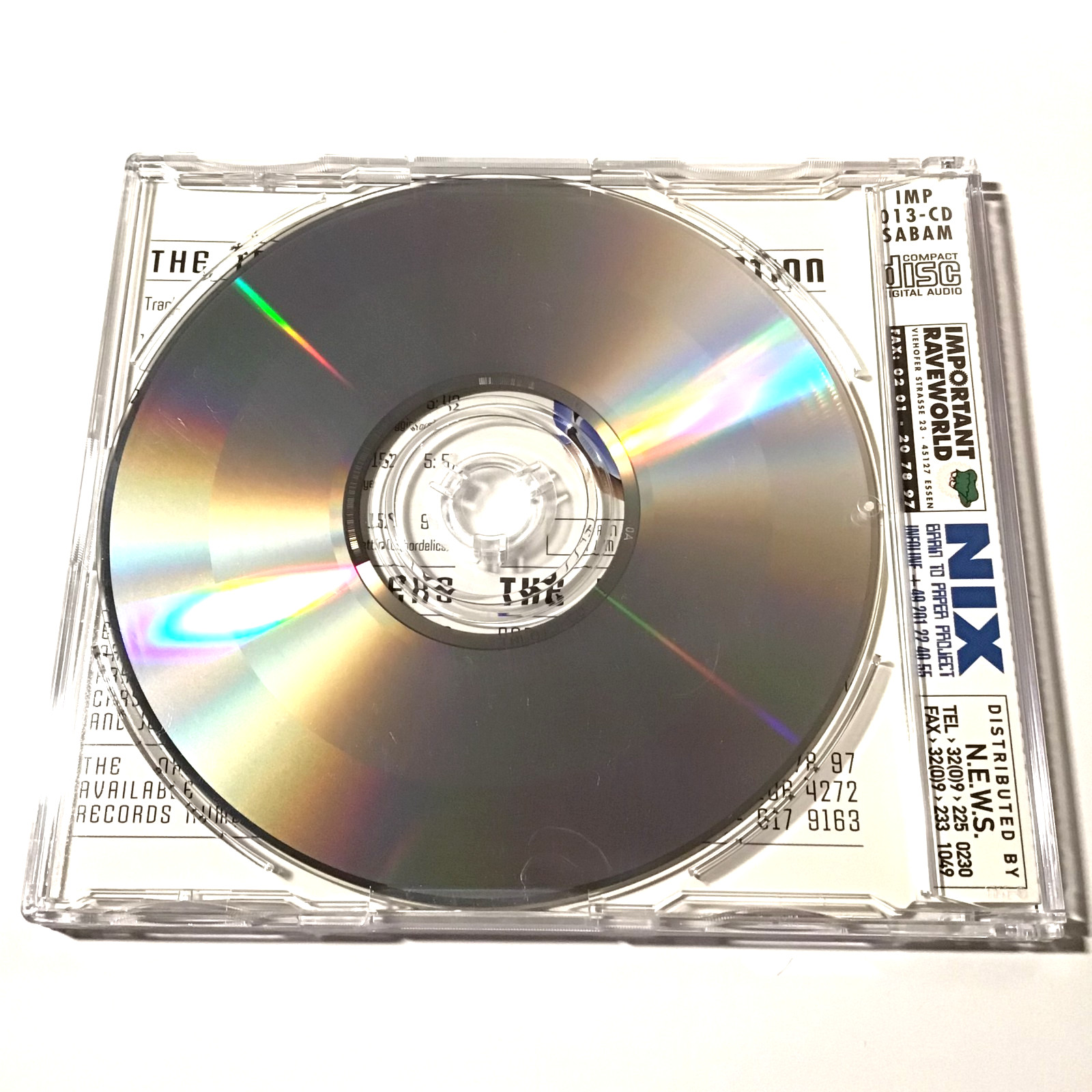 Acrid Abeyance The Remix Project CD Maxi-Single 1994 Trance, Import Rare
