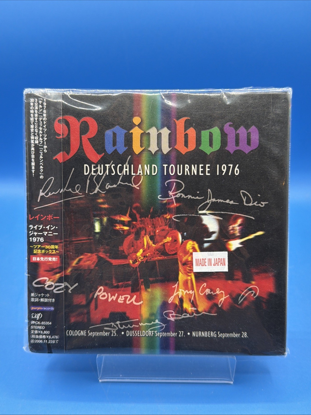RAINBOW. Deutschland Tournee 1976 / JAPAN 2006 6-CD Box VPCK-85354 NEW SEALED