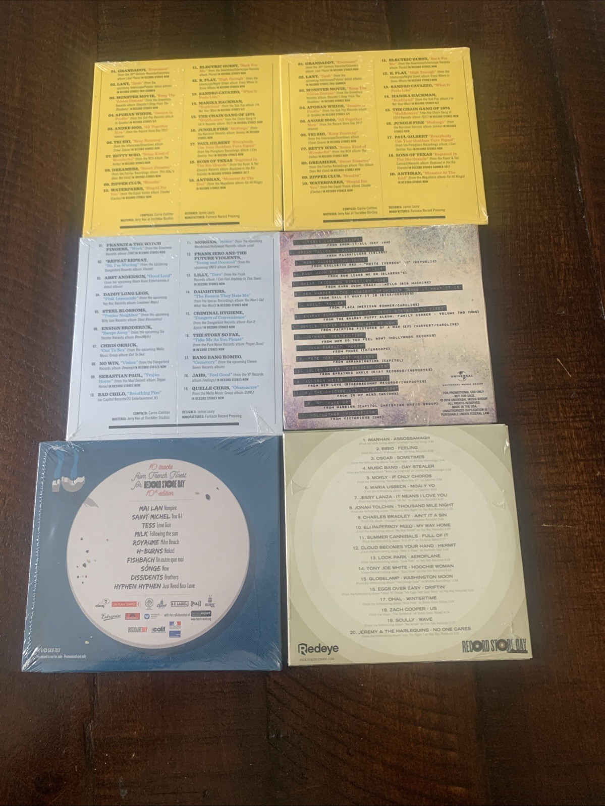 RECORD STORE DAY CD LOT Samplers Promo Rock Pop NEW SEALED RSD 2016 2017 2019