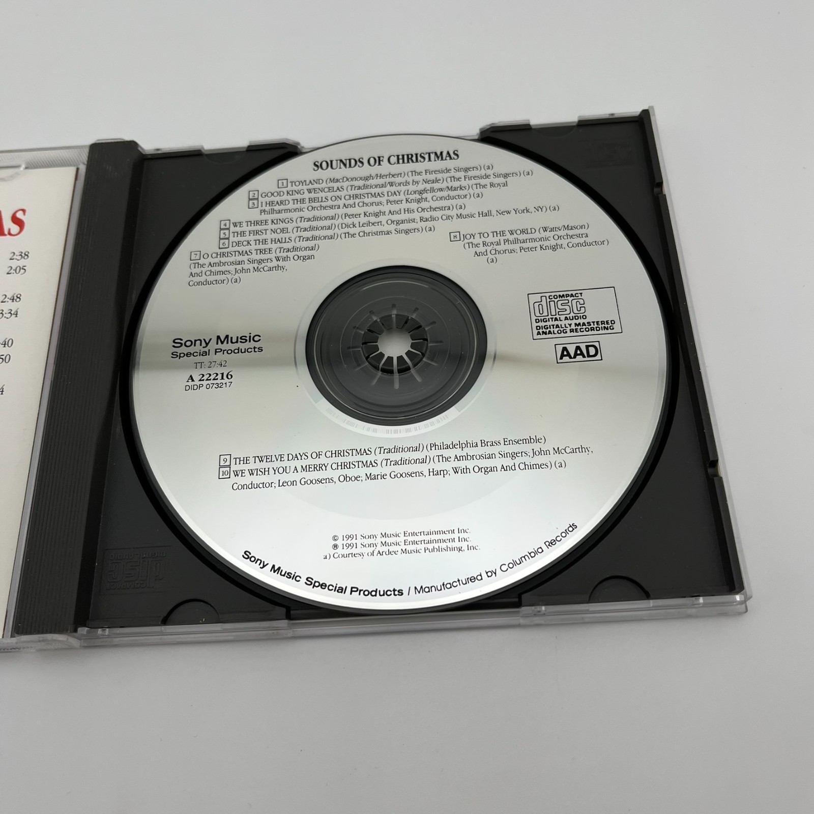 Sounds Of Christmas CD Sony Music Special Products Royal Philharmonic Orchestra