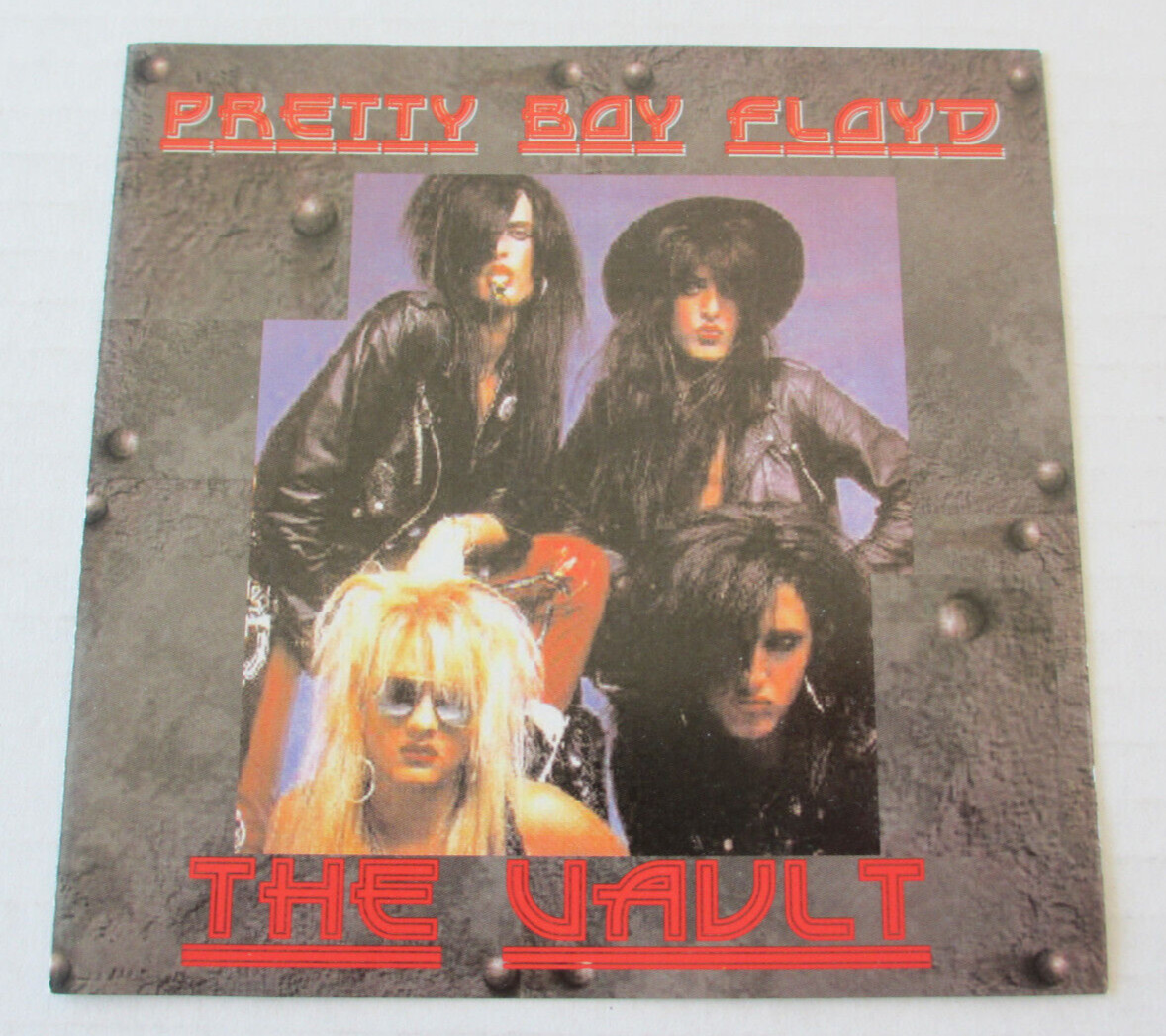 PRETTY BOY FLOYD- THE VAULT CD 2002 80'S HAIR METAL GLAM POISON VAIN SUPER RARE!