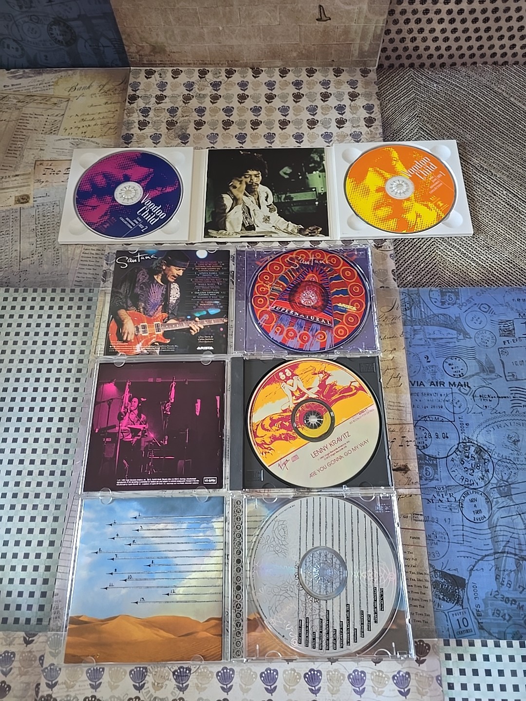 Lot Of 21 Mixed Genre Rock Legends CD Collection Live Santana Chicago Journey