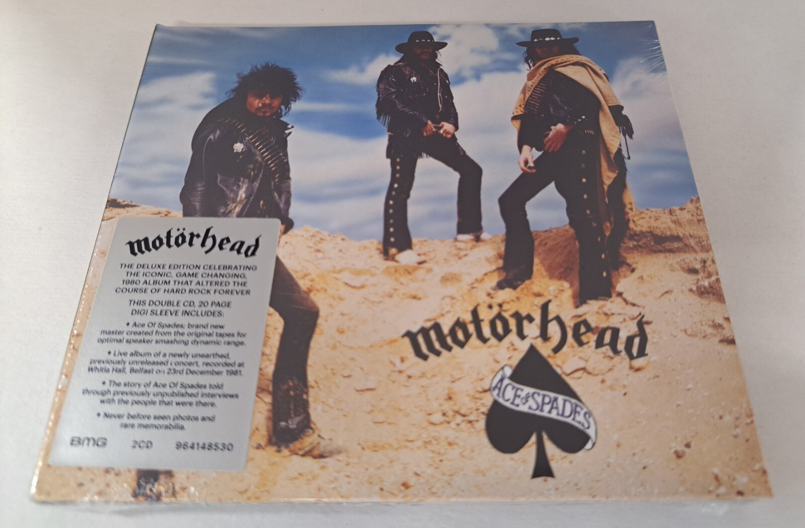 Motorhead Motörhead Ace Of Spades New 2 CD Digisleeve Lemmy Metal Rock Reissue