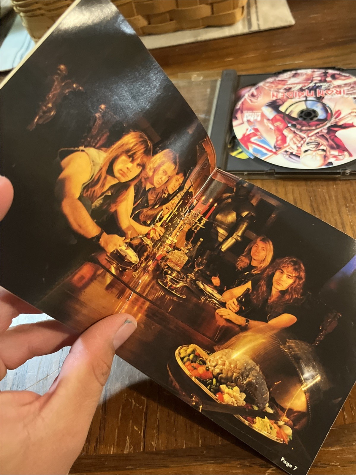 Iron Maiden Piece Of Mind 1995 CD Castle Records 2 CD Set With Insert Rare￼