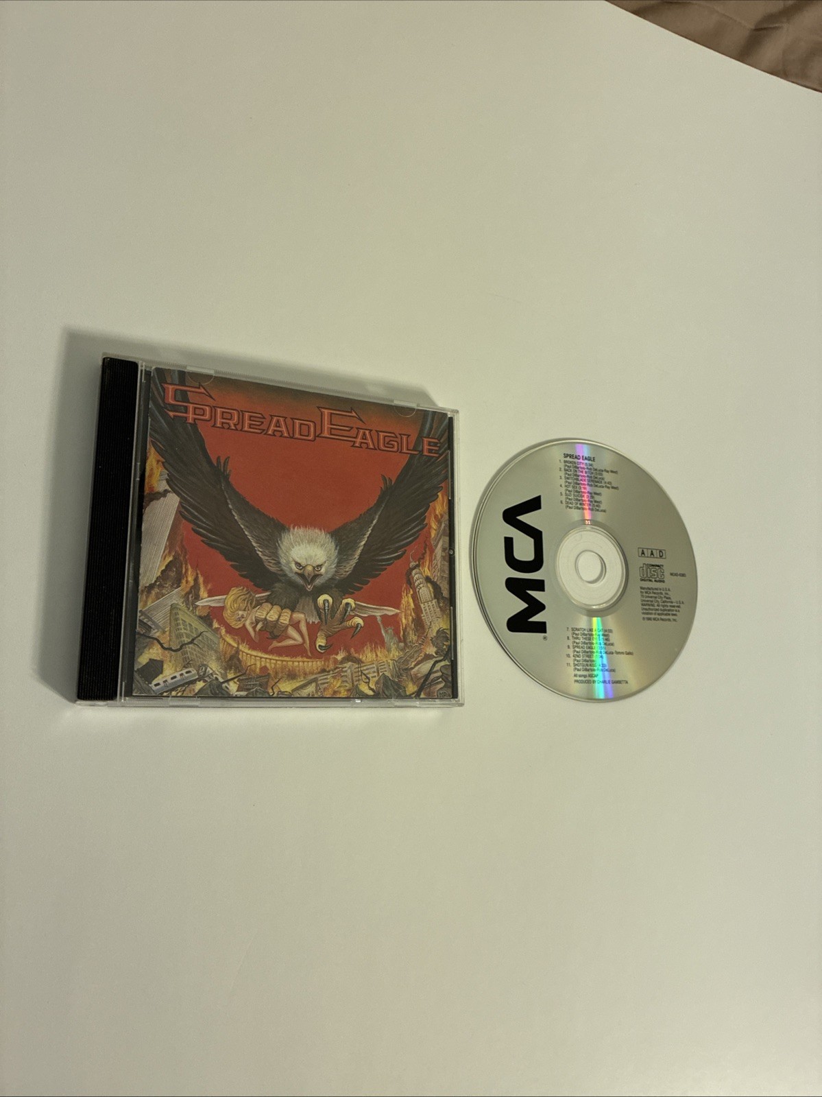 Spread Eagle : Self Titled CD MCA Records 1990 (RARE)