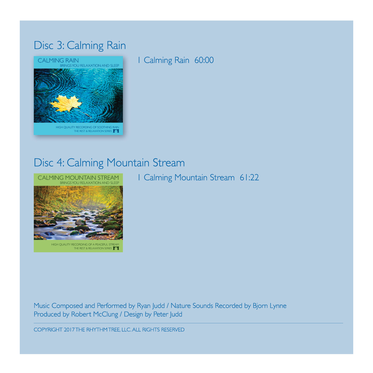 Relaxing Nature Sounds 4 CD Set - for Meditation, Relaxation & Sleep *NEW