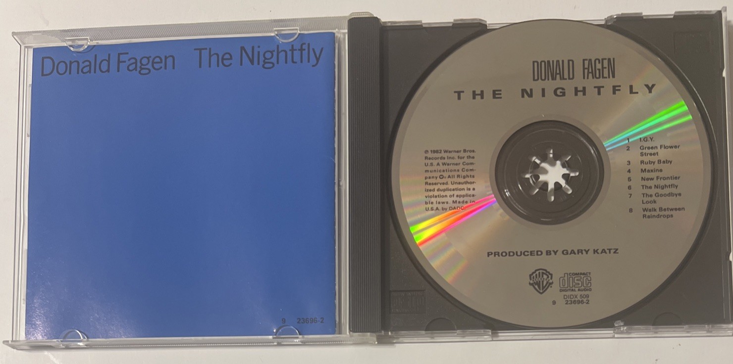 Nightfly by Fagen, Donald (1982,CD, 1990 Warner Bros.)US PRESSING LIKE NEW