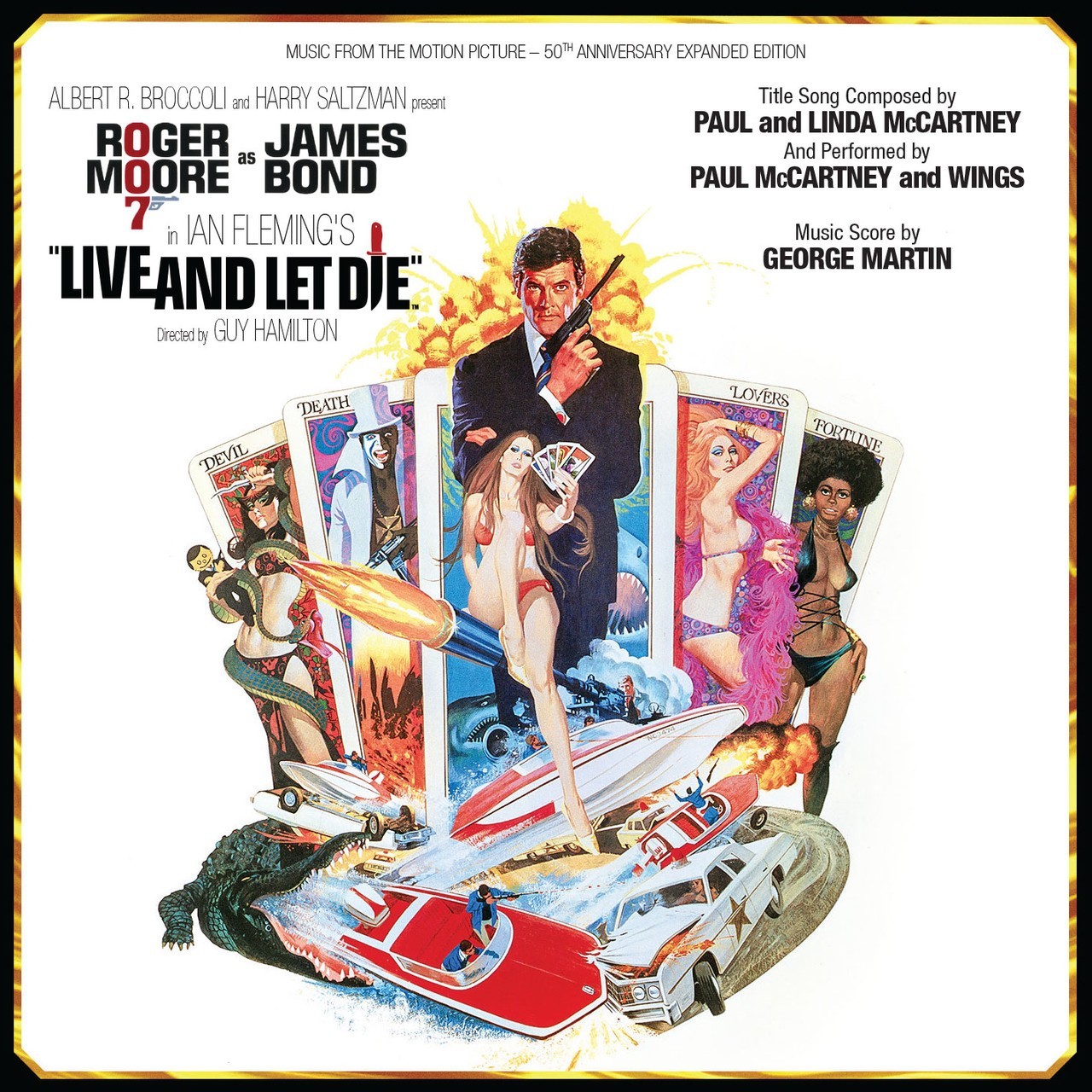 Live and Let Die 50 Anniversary Soundtrack Score La-La Land Records SOLD OUT CD!