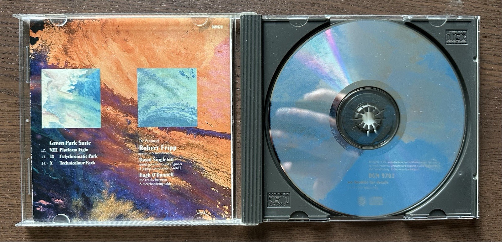 Robert Fripp: November Suite: Soundscapes Live at Green Park Station (CD, 1997)