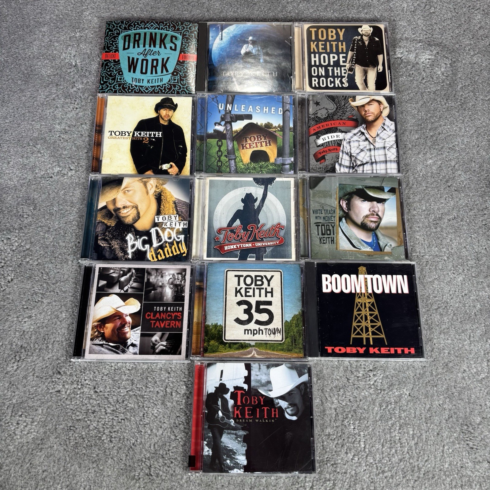 Toby Keith CD Lot 13 Albums Country Music Collection