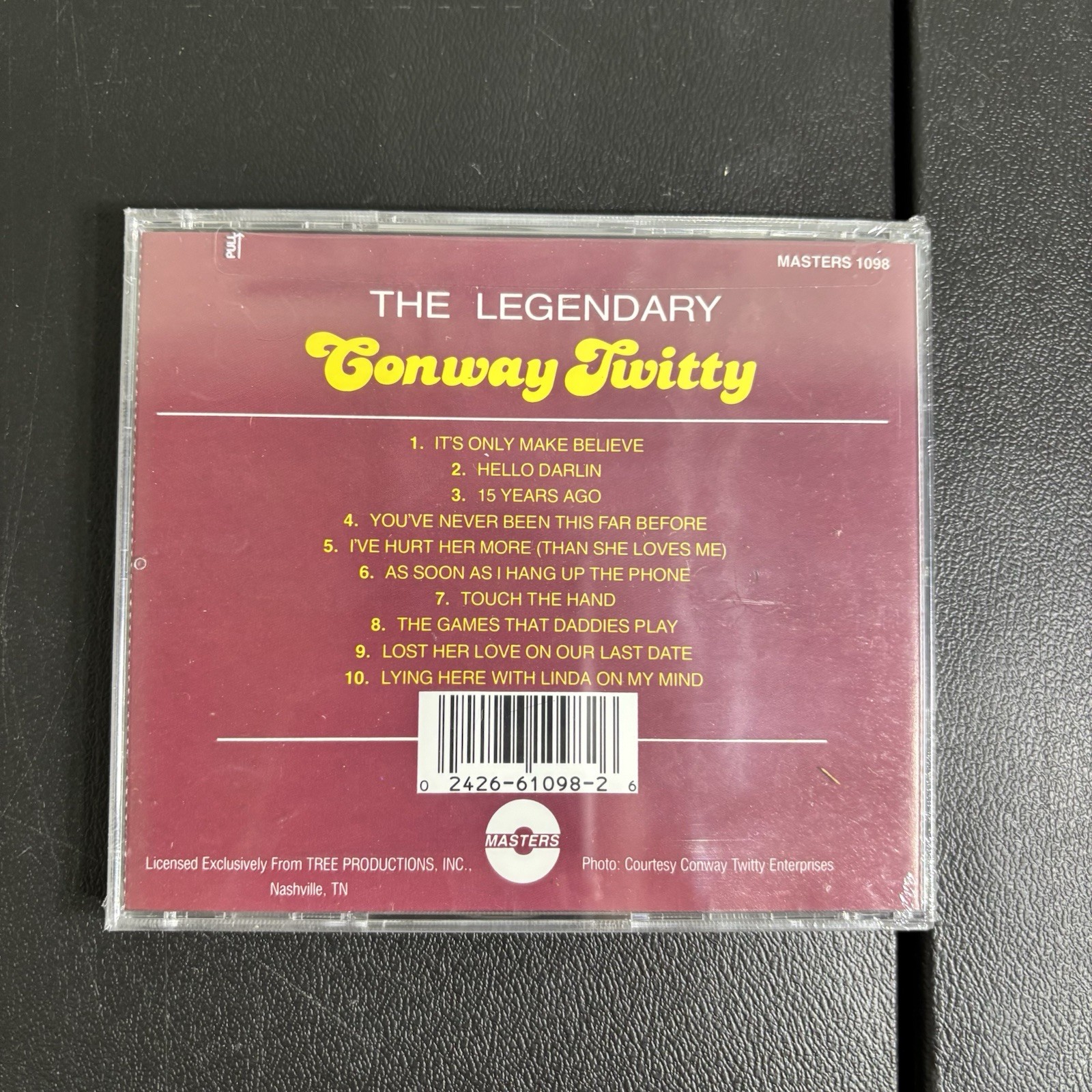 Conway Twitty 5 CD Lot The Legendary-Sings Elvis-Number Ones-New & Sealed