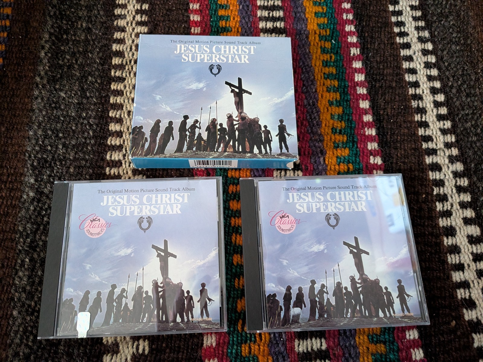 CD Jesus Christ Superstar Original Motion Picture Sound Track (1973 2 Discs) EX