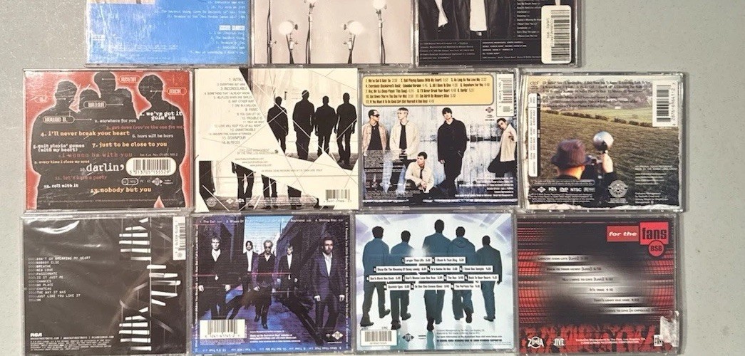 Backstreet Boys, NSYNC, NKOTB, 98degrees 16CD Lot. DNA, Celebrity, 98, 2.0