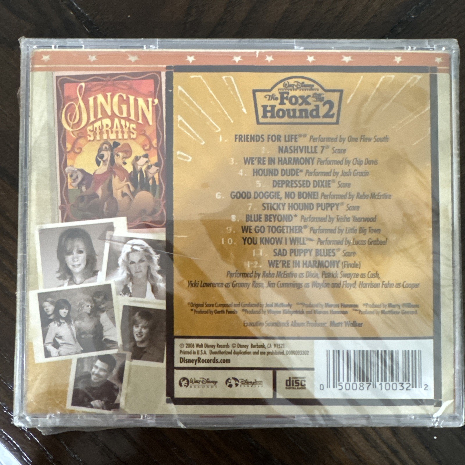 The Fox and the Hound 2 Soundtrack CD 2006 Disney Country Walt Disney Records