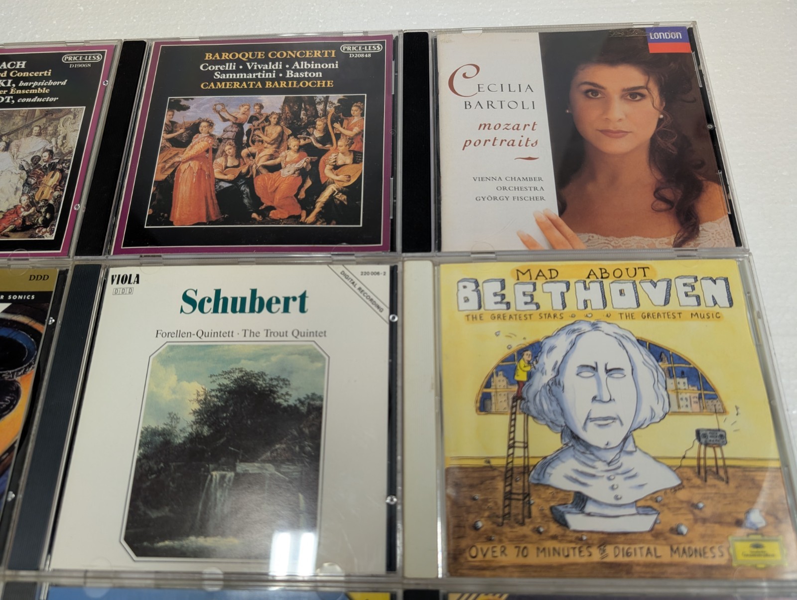 CLASSICAL 12 CD LOT: MOZART: Great Composers Liszt Greatest Hits Horowitz Brahms