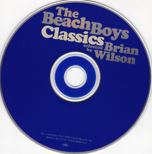 The Beach Boys - Classics Selected By Brian Wilson (CD) (Good Plus (G+)) - 40576