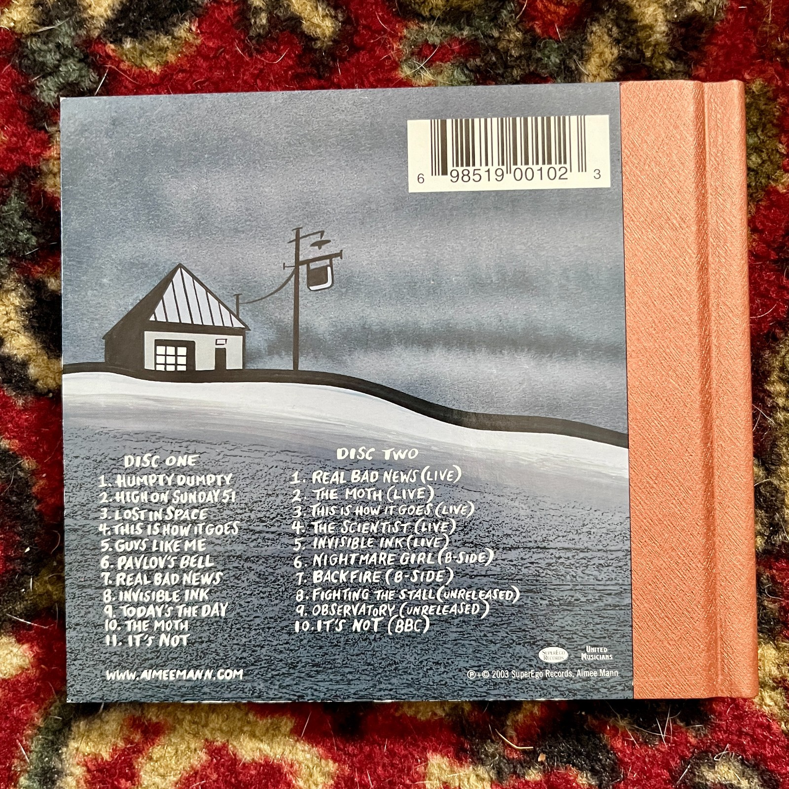 Aimee Mann CDs - CHOOSE 1 ALBUM - Individual Discs