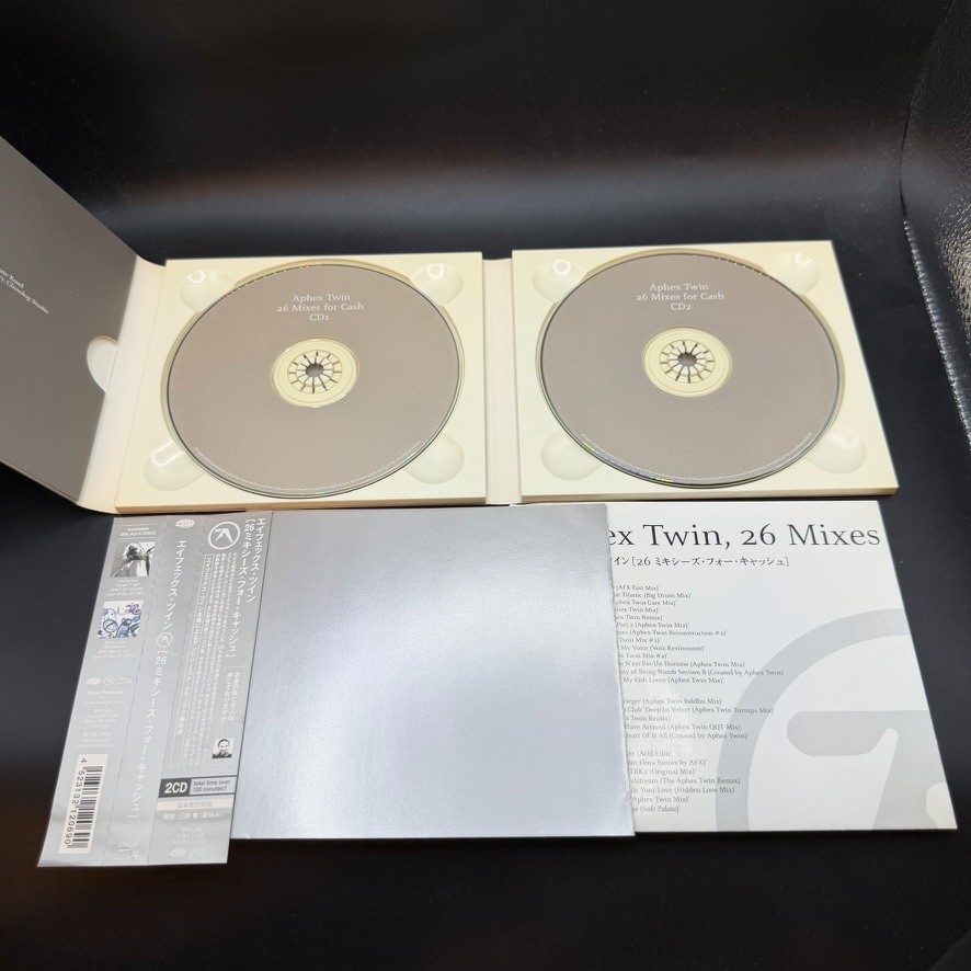 Aphex Twin / 26 Mixes For Cash First Edition 2003 Japan OBI 2CD