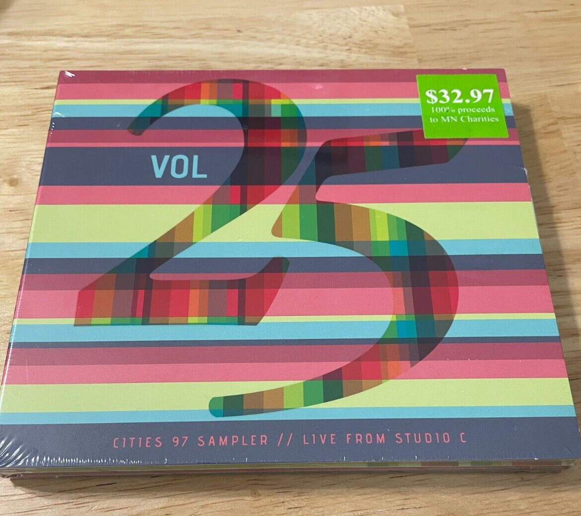 Cities 97 Sampler: Live from Studio C, Vol. 25 by Various Artists 2cd set