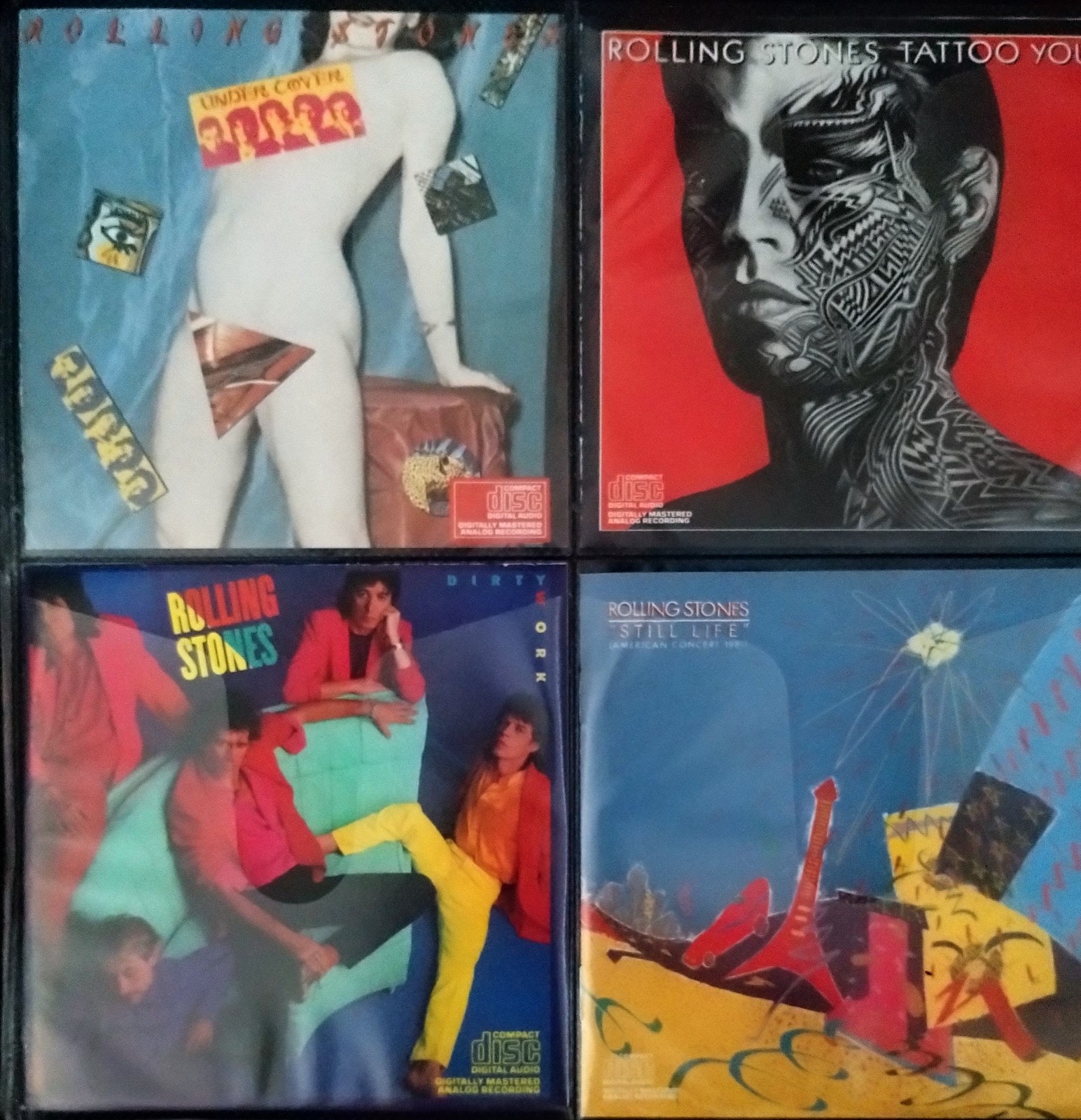 Huge ROLLING STONES CD Collection / Includes Original Discs, Box Sets, Rarities!