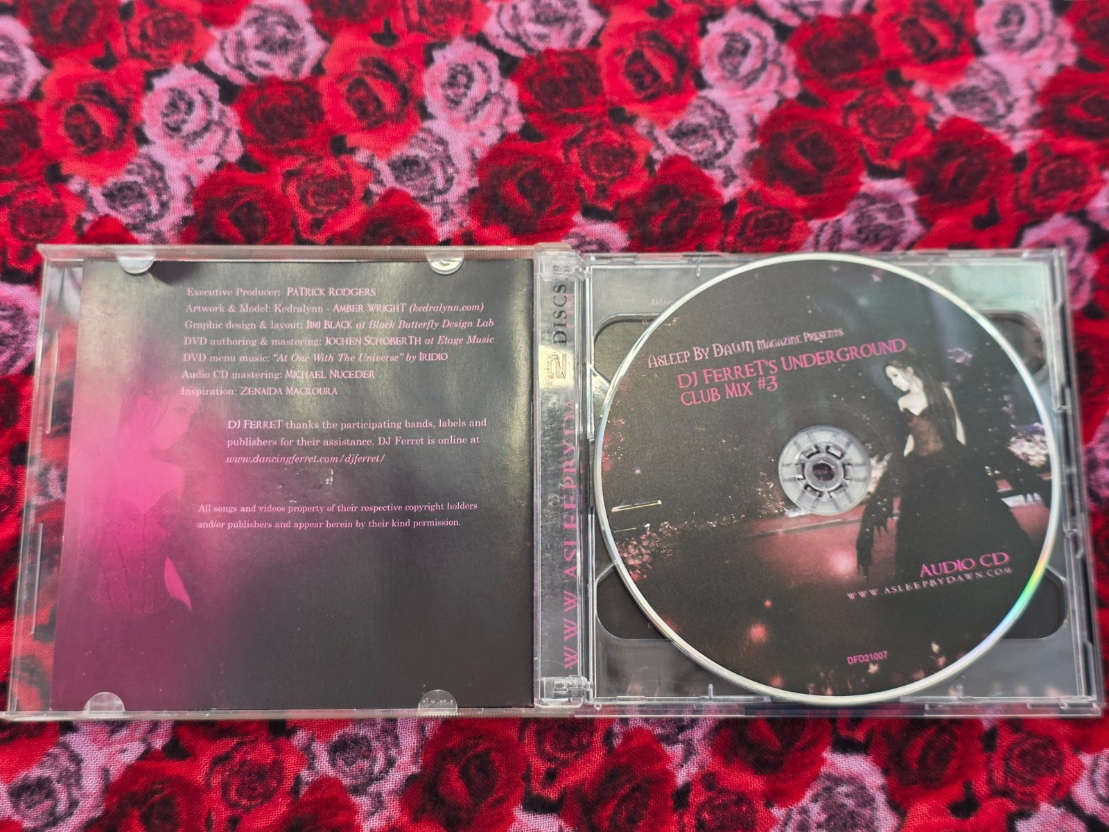 DJ Ferret's Underground Club Mix #3 Asleep By Dawn Magazine CD/DVD