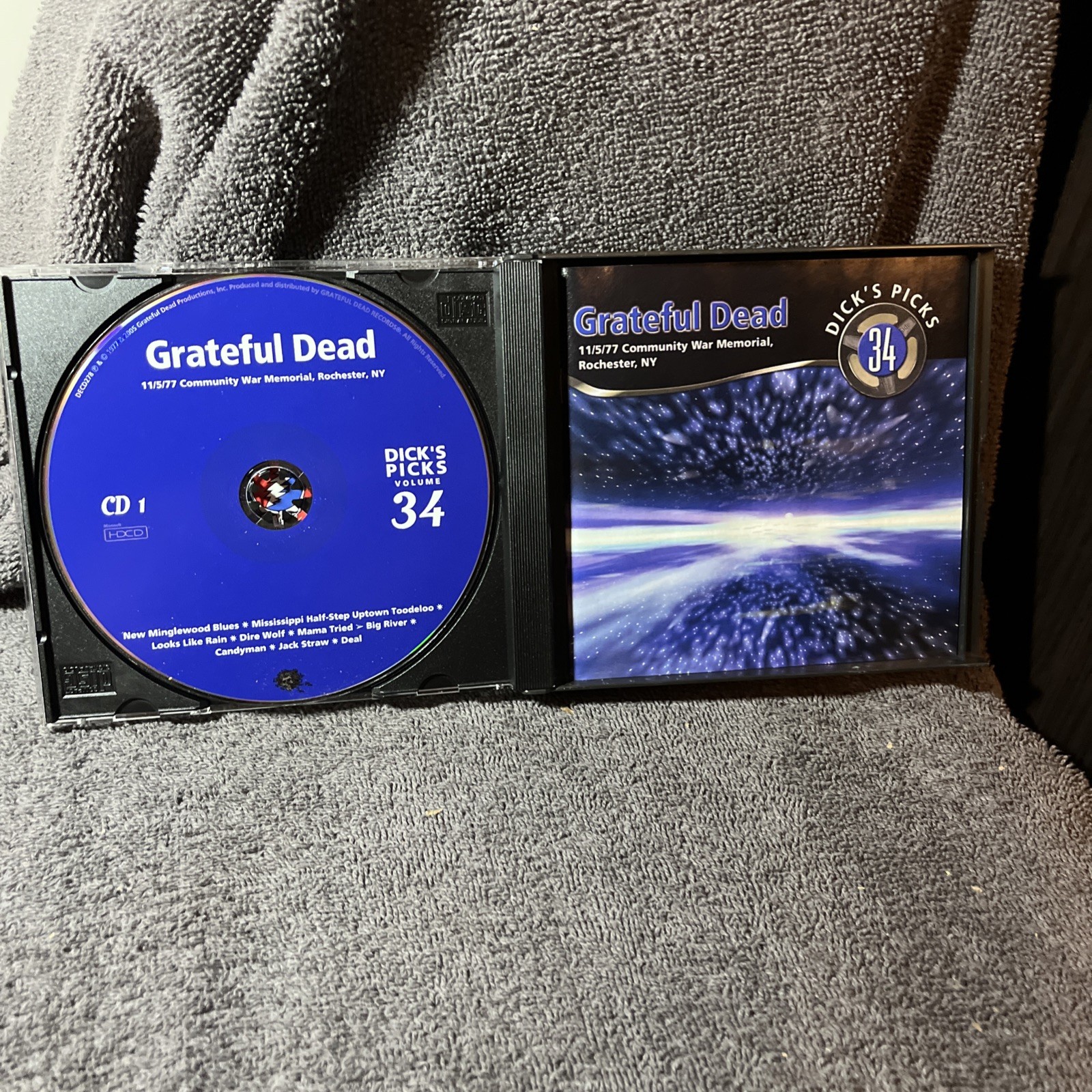 Grateful Dead Dick's Picks VOL 34 3 CDs 2005 Edition 11/5/77 Dave’s OG Issue