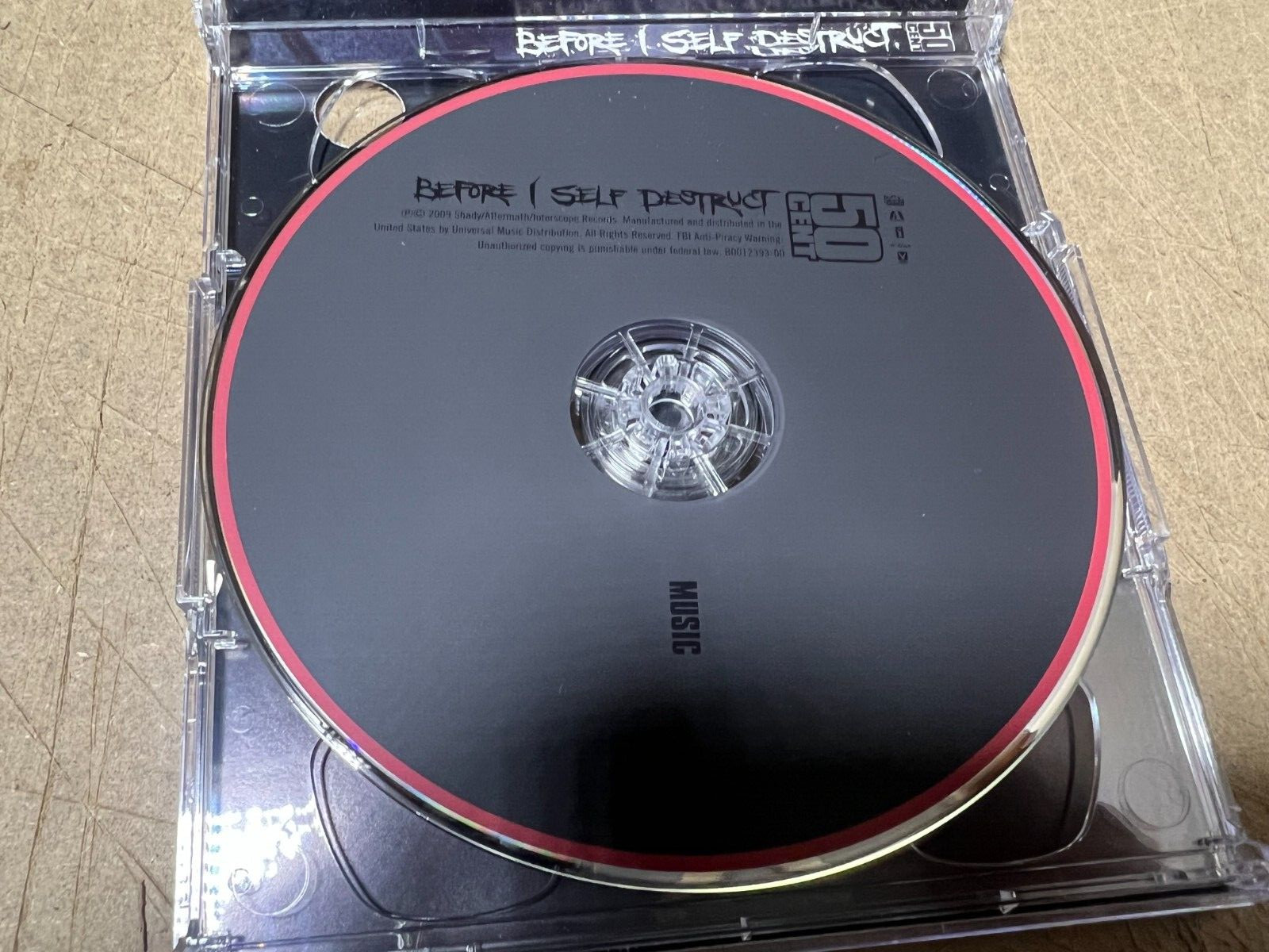50 Cent: Before I Self Destruct (CD + DVD, 2009)