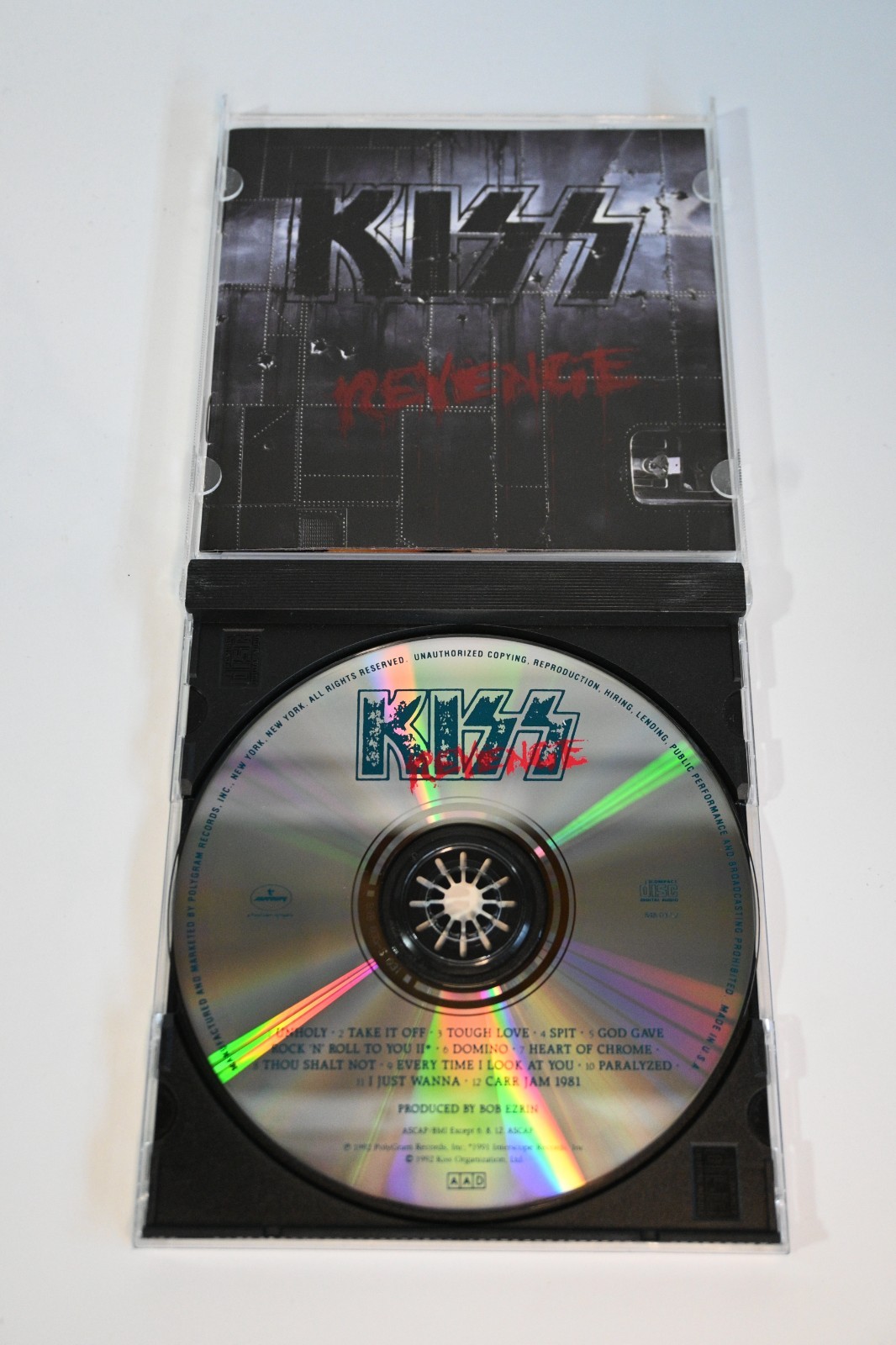 Kiss - Revenge - 1992 - Mercury - CD