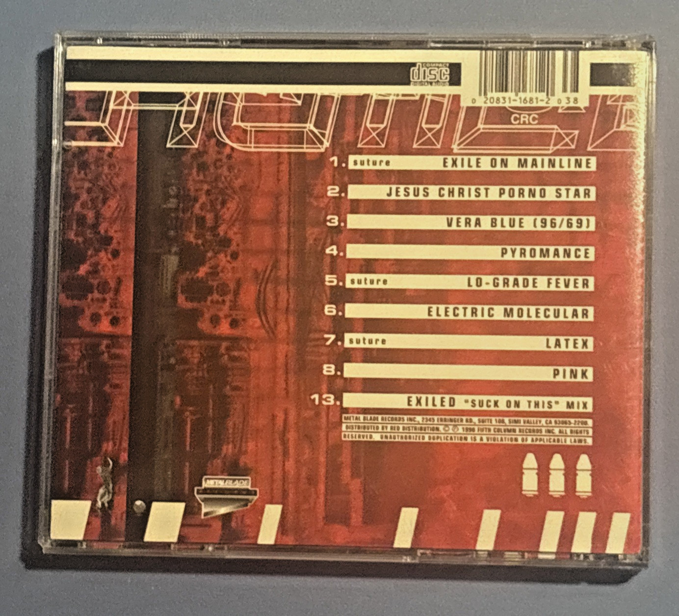 East Side Militia by Chemlab (CD, Oct-1996, Metal Blade) RARE