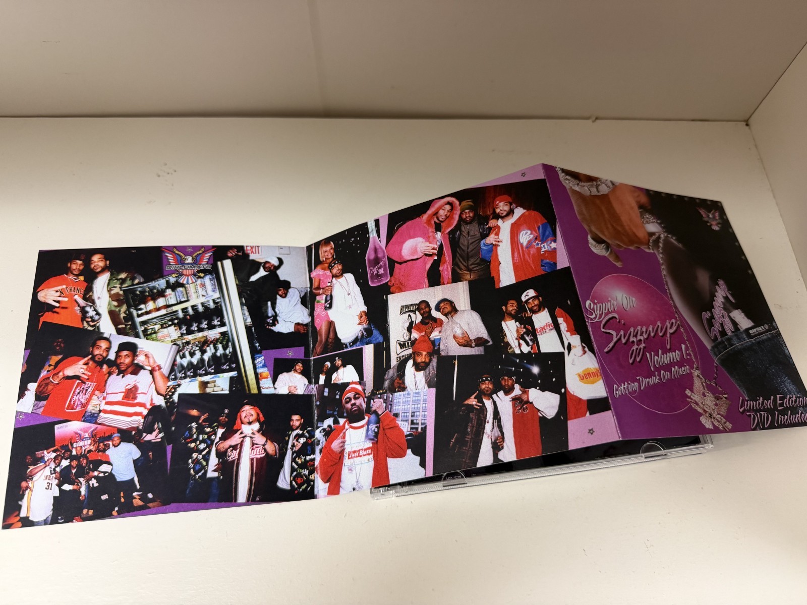 CAM'RON & THE DIPLOMATS DIPSET SIPPIN ON SIZZURP VOL 1 NYC MIXTAPE CD & DVD SET