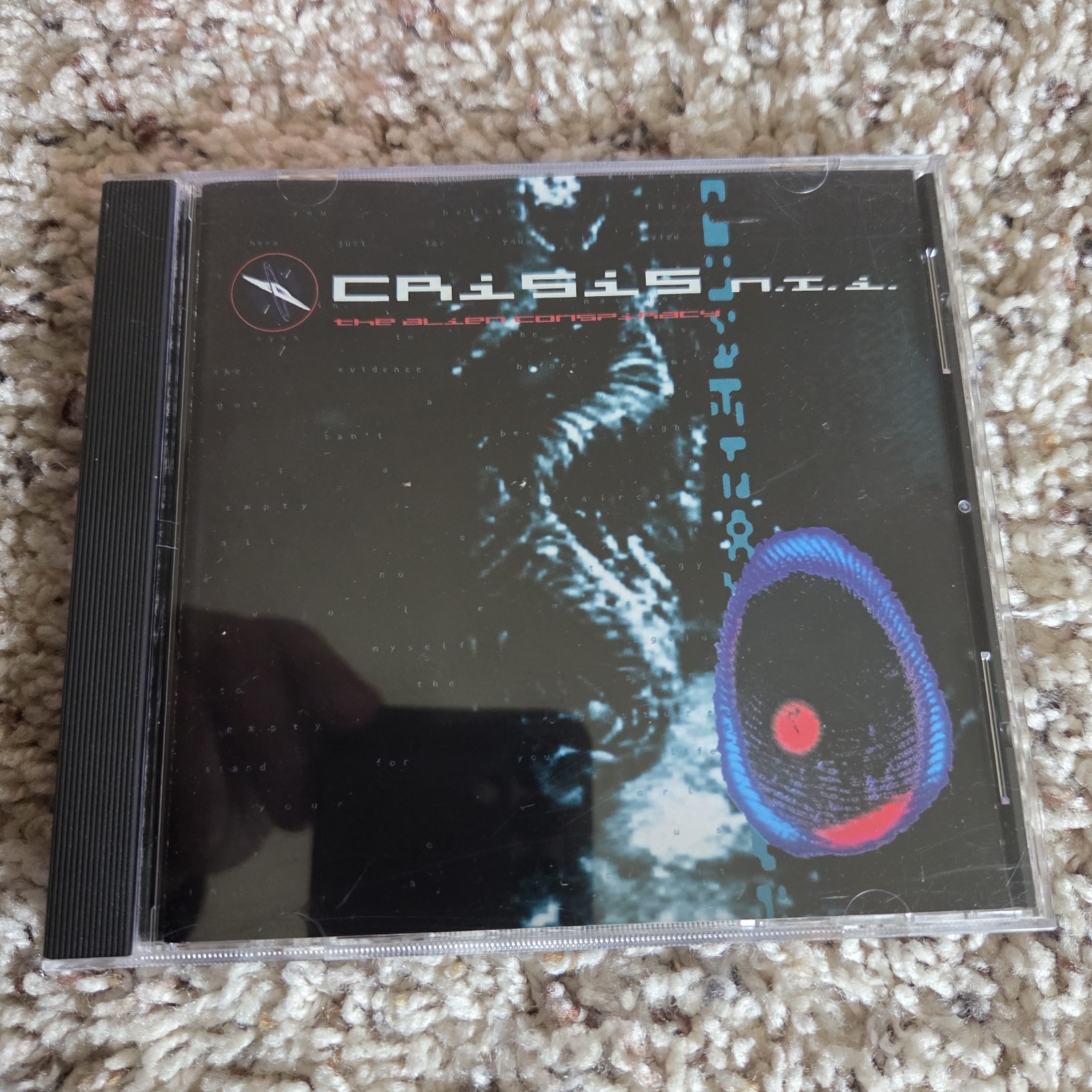 Crisis N.T.I. The Alien Conspiracy CD 1997 CyberTec Industrial EBM Album