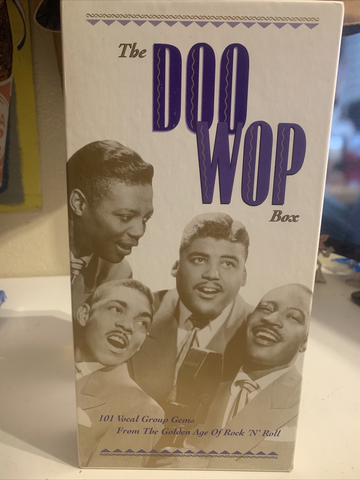 The Doo Wop Box [Box] by Various Artists (CD, Apr-1994, 4 Discs, Rhino (Label))