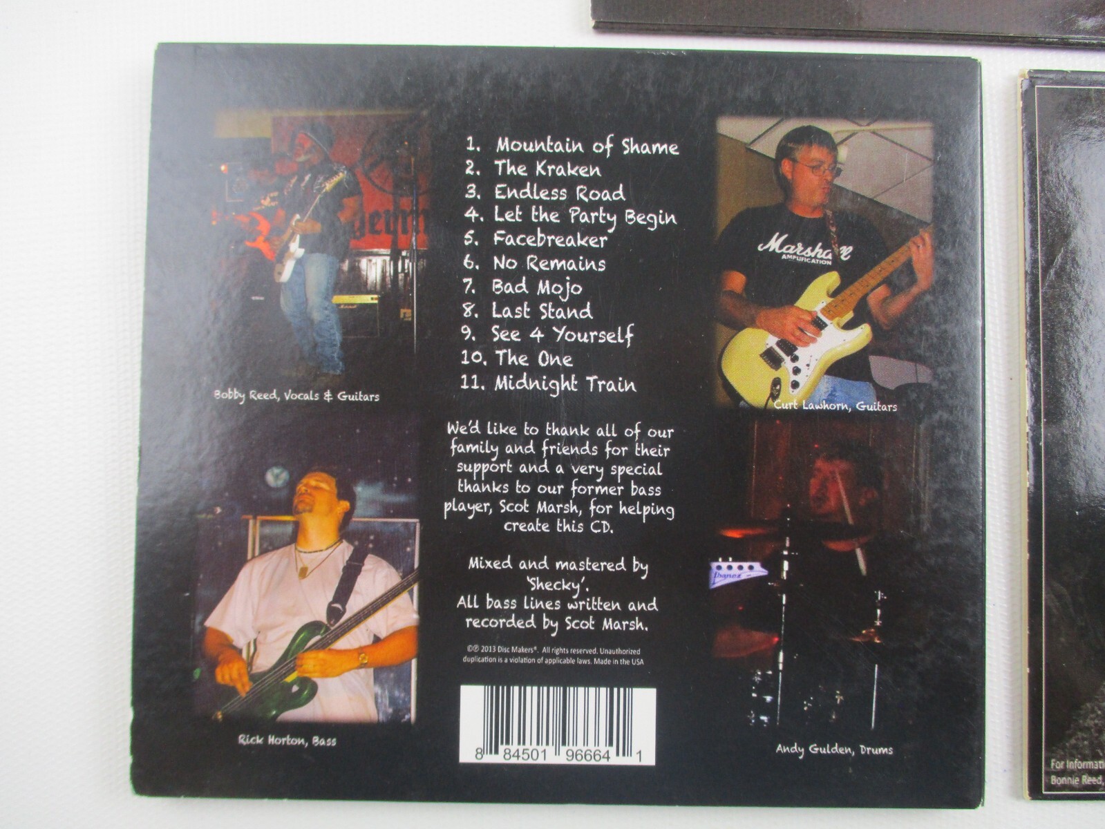 Lot of 3 FOURTH STONE CD's Self titled, 5 More, 2013