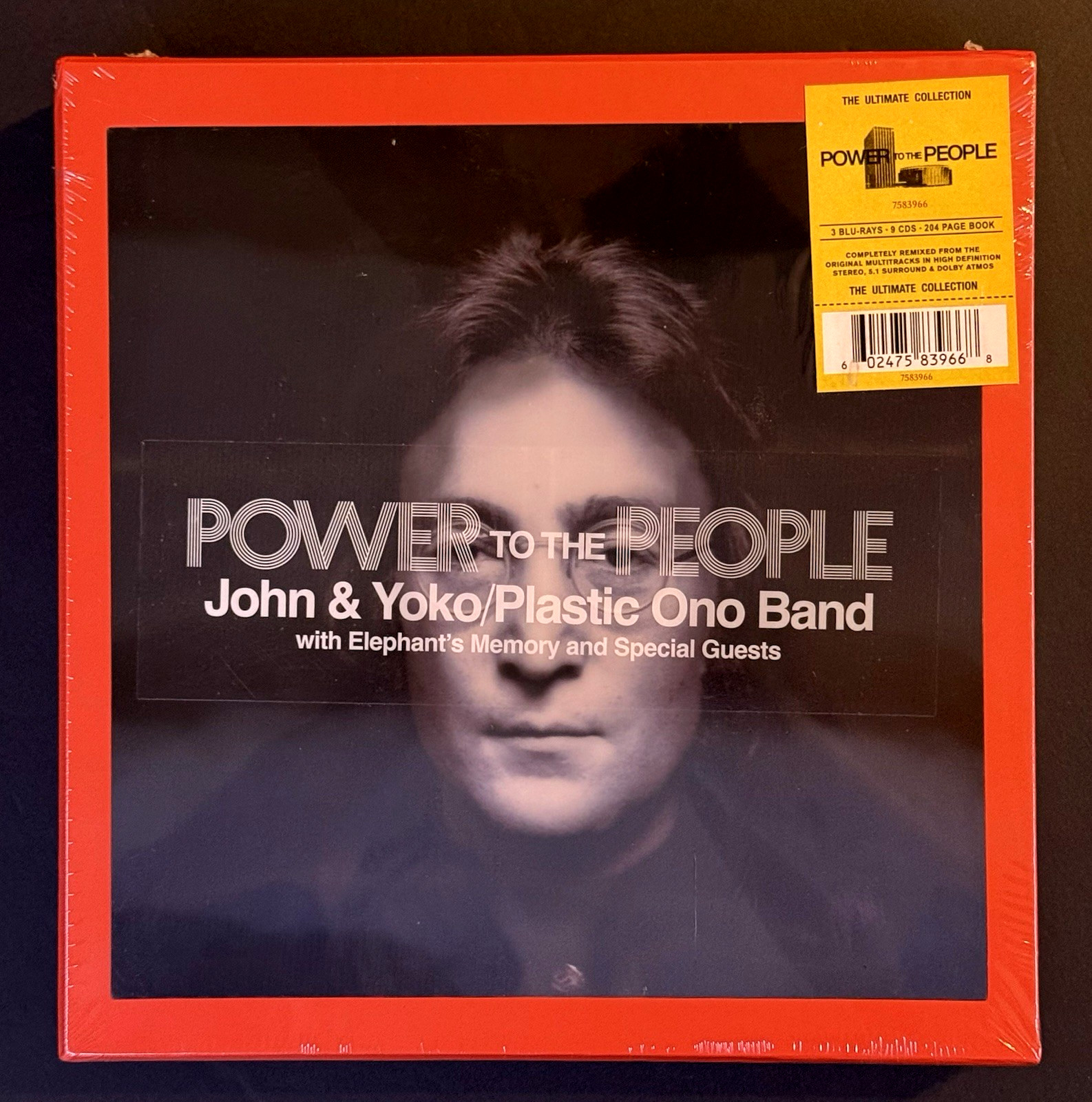JOHN LENNON Power To The People: Live at the One To One Concert 12 DISC BOX SET