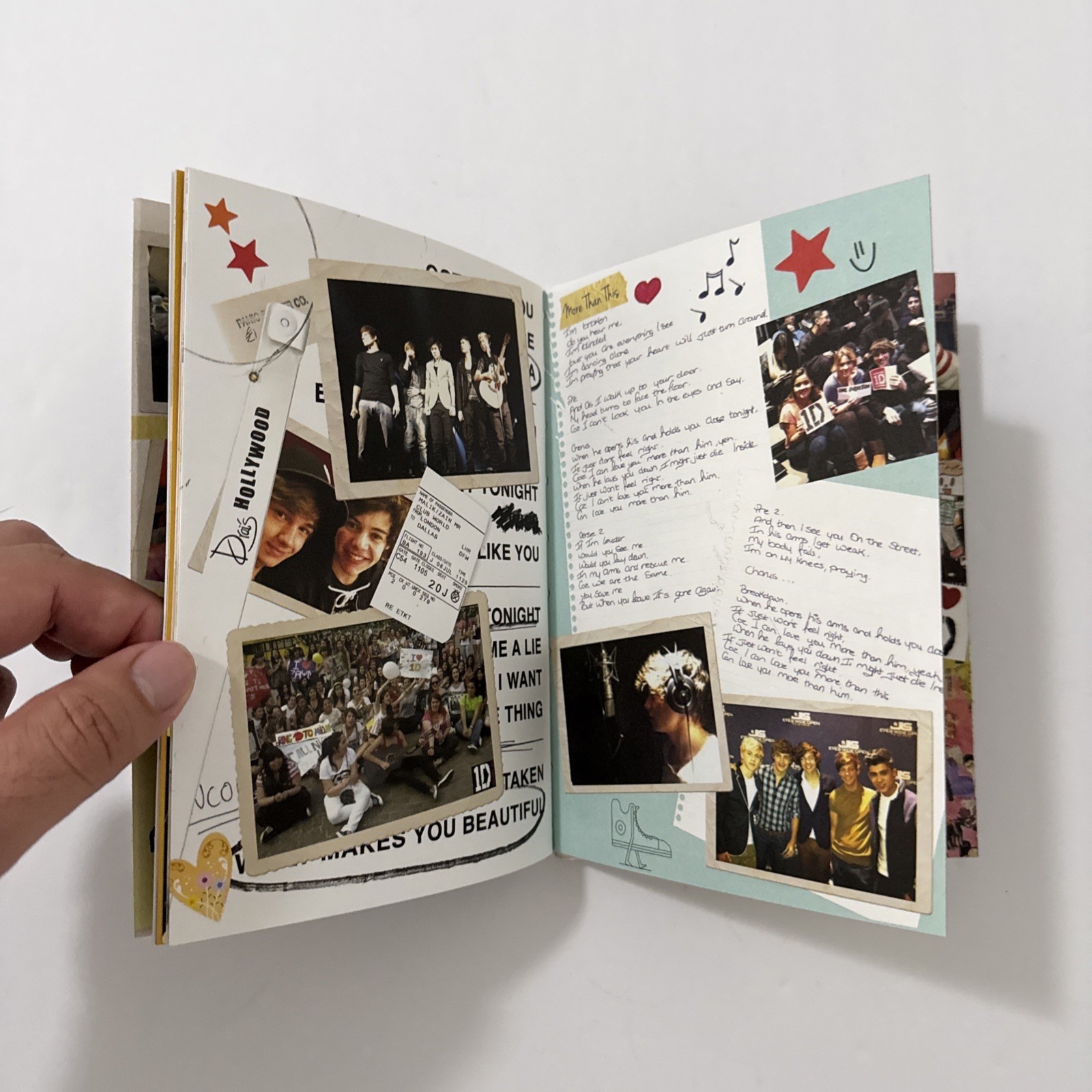 One Direction Up All Night Limited Yearbook Edition with Music NO CD BOOK ONLY
