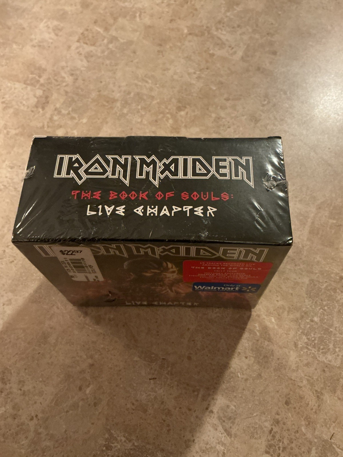 IRON MAIDEN The Book of Souls The Live Chapter - 2 CDs & Figurine 2017 NEW