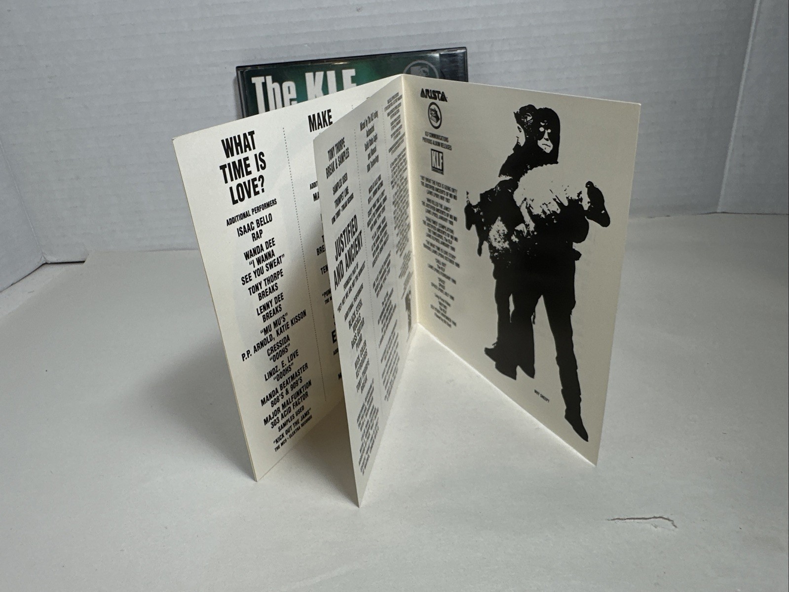 THE KLF - JUSTIFIED & ANCIENT /the White Room - Double Album unique Z Jewel Case