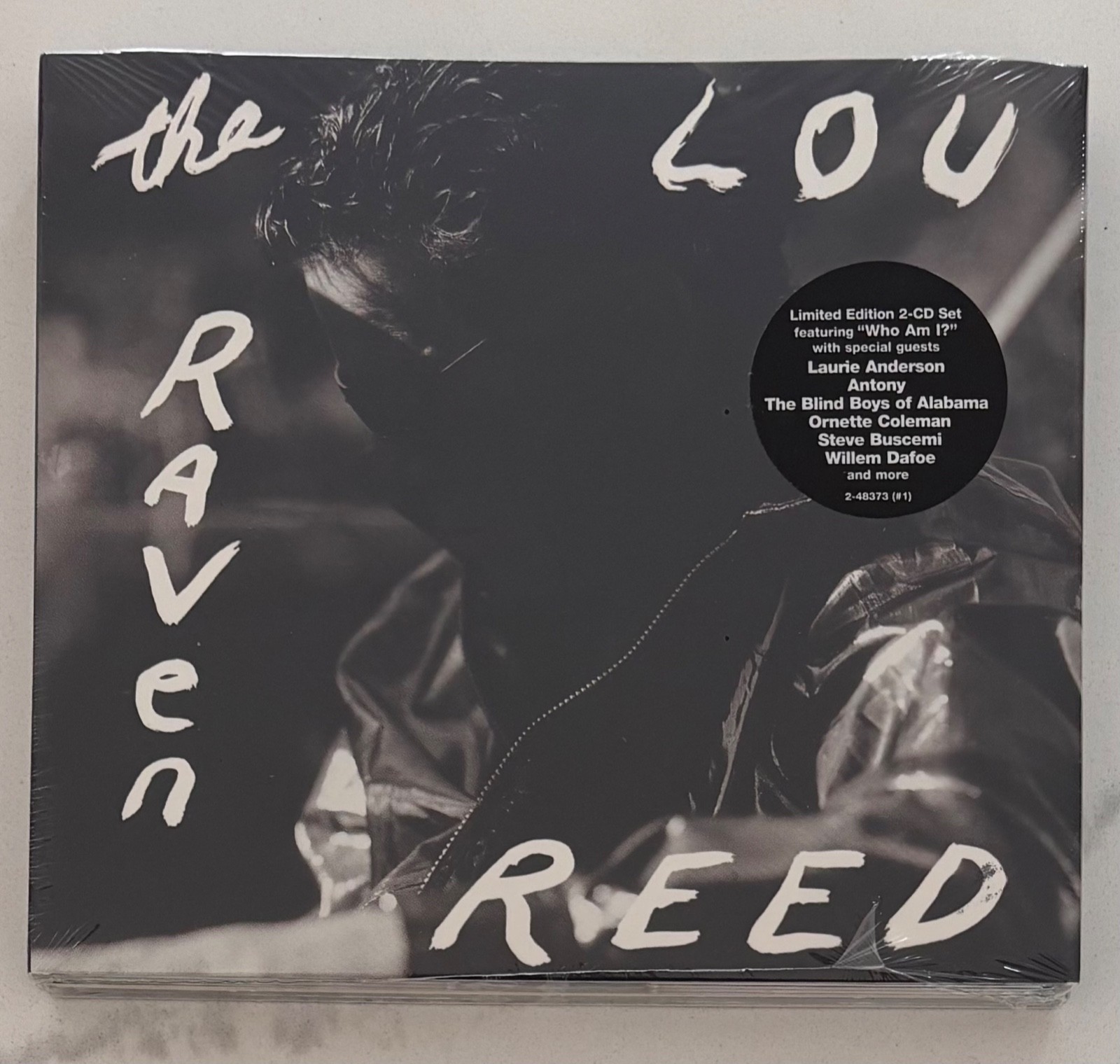LOU REED - The Raven SEALED PROMO LIMITED EDITION 2 CD Digipack w/ Hype Sticker