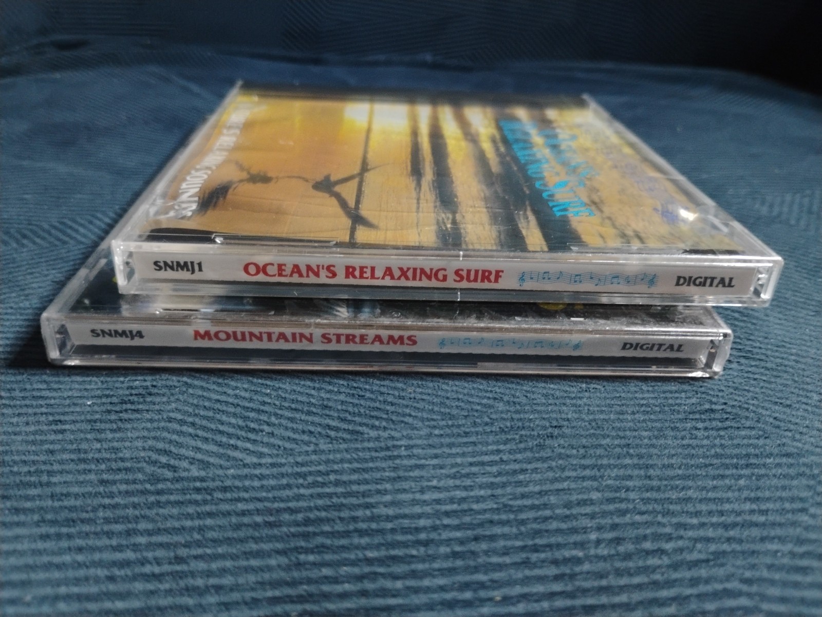 SOUNDS OF NATURE: OCEAN'S RELAXING SOUNDS + MOUNTAIN STREAMS - CDs - Sealed!