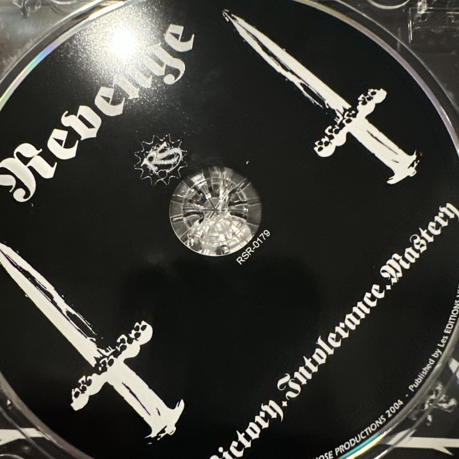 Revenge – Victory.Intolerance.Mastery CD 2004 Red Stream ‎– RSR-0179