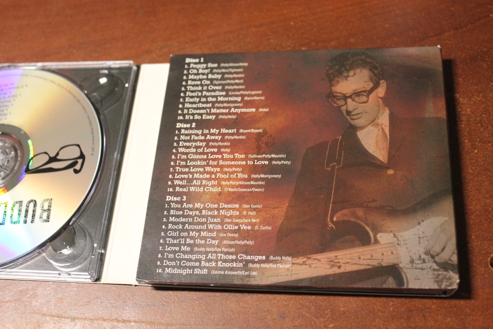 BUDDY HOLLY COLLECTOR'S EDITION 3 CD SET IN TIN