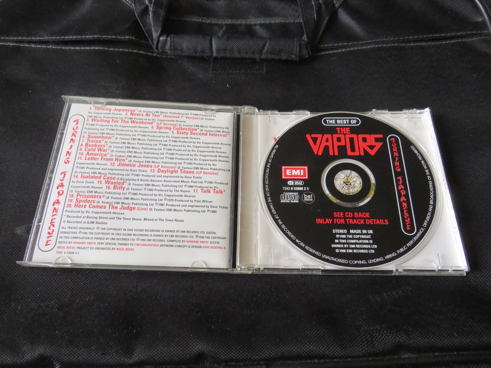 The Vapors - Turning Japanese The Best of the Vapors (CD 2007) NEWS AT TEN